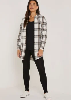 2 Pack Black Ankle Length Leggings