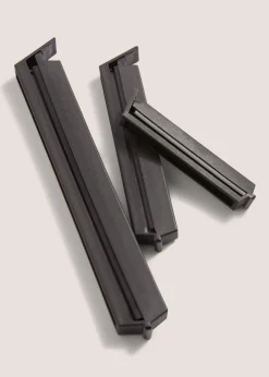 12 Pack Black Bag Clips