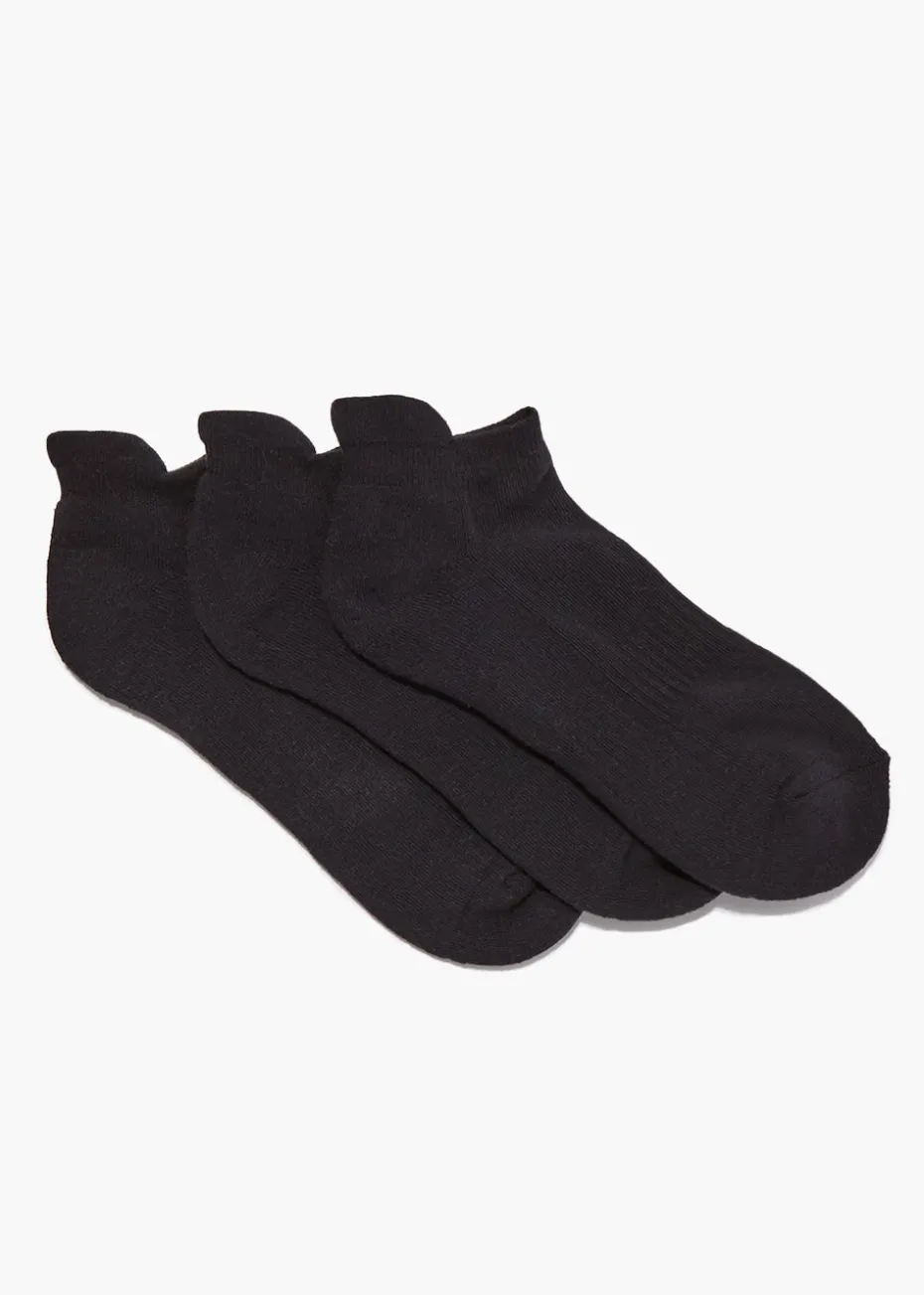 3 Pack Black Blistereze Socks