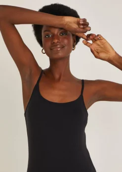 3 Pack Black Essential Cami Tops