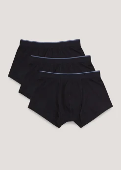 3 Pack Black Hipsters