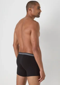 5 Pack Black Keyhole Boxers