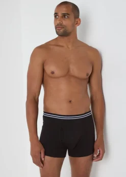 5 Pack Black Keyhole Boxers