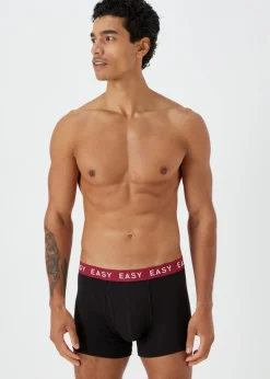 5 Pack Black Keyhole Trunks