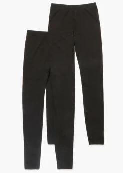 2 Pack Black Leggings