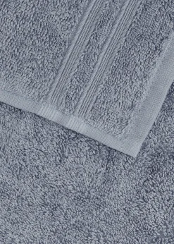 4 Pack Blue 100% Egyptian Cotton Face Cloths