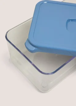 4 Pack Blue Snack Pots
