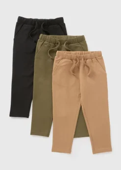 3 Pack Boys Multicolour Leggings (1-7yrs)