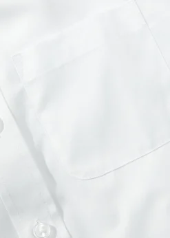 2 Pack Boys White Slim Fit School Shirts (4-16yrs)