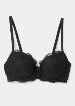 2 Pack Embroidered Lace Bras