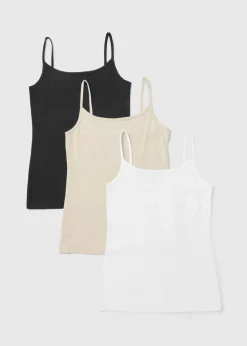 3 Pack Essential Cami Tops
