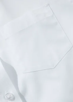 2 Pack Girls White Generous Fit School Blouses (6-16yrs)