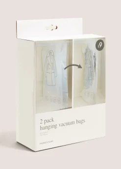 2 Pack Hanging Vacuum Bags