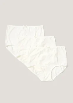 3 Pack Jacquard Full Knickers