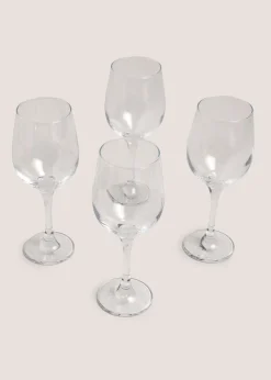 4 Pack Long Glass Tumblers