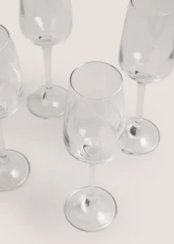 4 Pack Luna Long Glass Tumblers