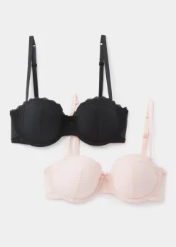2 Pack Multi Balcony Bras
