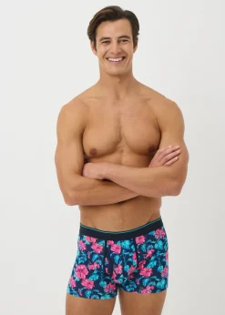 3 Pack Multi Tropical Keyhole Boxers