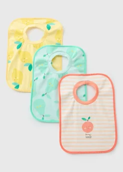 3 Pack Multicolour Jersey Bibs