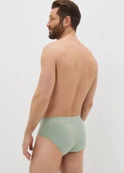 5 Pack Multicolour Plain Briefs