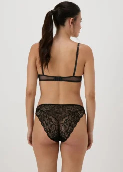 2 Pack Nude & Black Balcony Bra