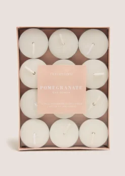 24 Pack Pomegrante Tea Lights