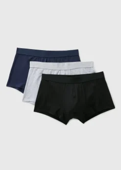 3 Pack Premium Multi Modal Hipster Boxers