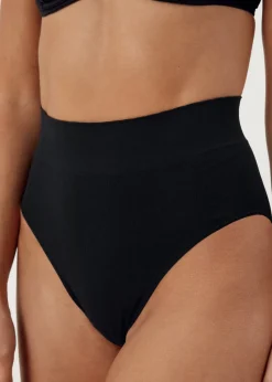2 Pack Seamless Control Ribbed Full Knickers