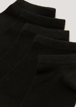 5 Pack Soft Touch Bamboo Trainer Socks