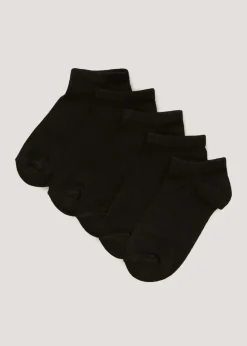 5 Pack Soft Touch Bamboo Trainer Socks
