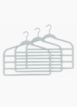 3 Pack Velour Trouser Hangers