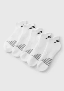5 Pack White Athletic Trainers
