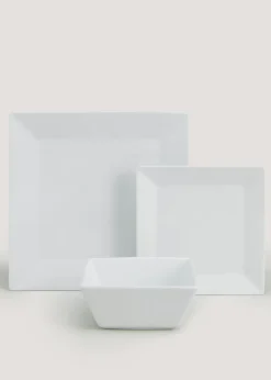 12 Piece Chicago Square Dinner Set