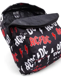 AC/DC Lightning Black Backpack