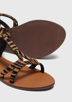 Animal Print Sandals