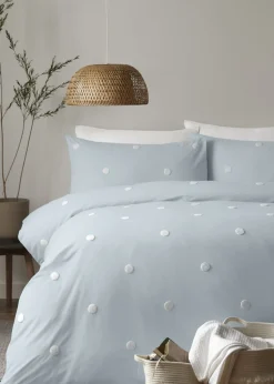 Appletree Dot Garden Blue Duvet Cover Set