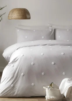 Appletree Dot Garden Metallic Duvet Cover Set