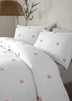 Appletree Dot Garden Pink Duvet Cover Set