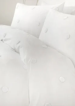 Appletree Dot Garden White Duvet Cover Set