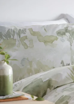 Appletree Loft Edale Green Duvet Cover Set