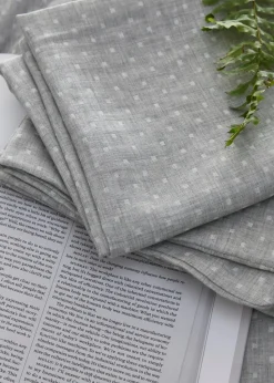 Appletree Loft Naples Soft Touch Grey Duvet Cover Set