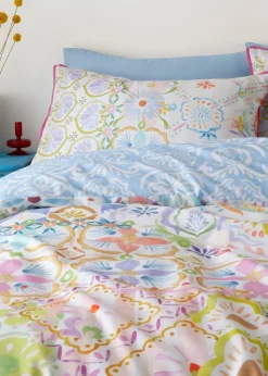 Appletree Style Casablanca Reversible White Duvet Cover Set