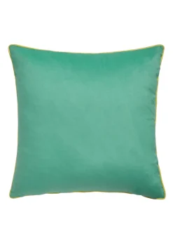 Appletree Style Leilani Velvet Green Filled Cushion
