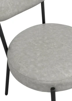 Aura Toby Graphite Dining Chair (2 Per Pack)