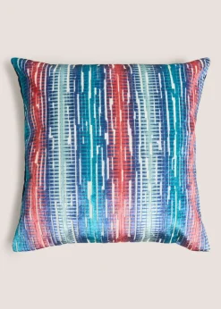 Aztec Printed Cut Velvet