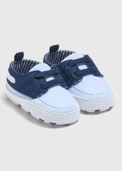 Baby Blue Boat Shoes (Newborn-18mths)
