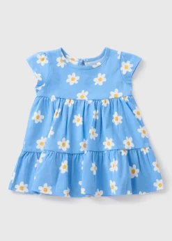 Baby Blue Daisy Dress (Newborn-23mths)