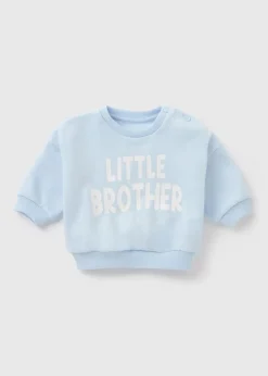 Baby Blue Little Bro Sweatshirt (Newborn-23mths)