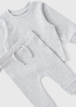 Baby Grey Top and Leggings Set (Newborn-23mths)
