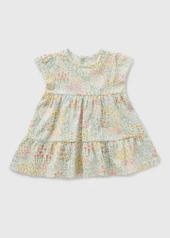 Baby Multicolour Floral Dress (Newborn-23mths)